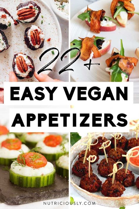 Vegan Appetizer Recipes, Vegan Dinner Party, Vegan Apps, Vegan Appetizers Recipes, Vegan Appetizer, Vegan Party Food, Vegan Party, Vegetarian Appetizers, Party Appetizers