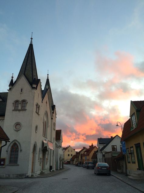 Visby, Sweden Visby Sweden, Sweden Aesthetic, Gothenburg Sweden, Sweden Travel, Red Lights, Gothenburg, Baltic Sea, Latvia, Cologne Cathedral