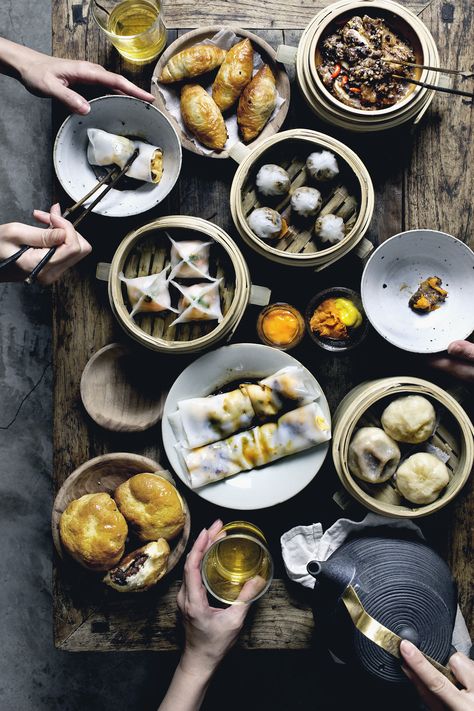 Party Food Asian, Dim Sum Party, Dim Sum Dumplings, Food Asian, Mapo Tofu, Spring Dinner, Marinated Beef, Beef Short Ribs, Food Photography Styling