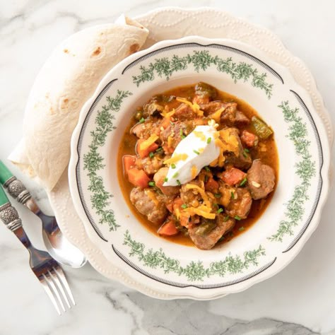 Green Chili Pork Stew By Ree Drummond Green Chili Pork Stew, Chili Pork, Pork Stew Recipes, Green Chili Pork, Pork Stew, Pioneer Woman Recipes, Green Chili, Ree Drummond, Fresh Oregano