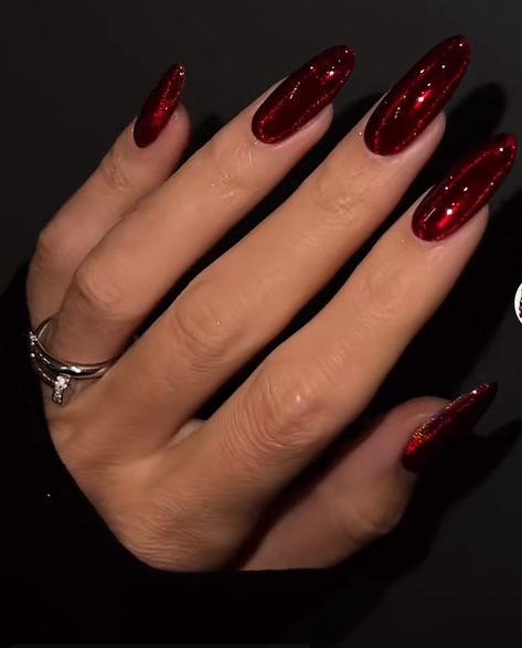 Dark Red Sparkle Nails, Dark Red Glitter Nails, Dark Red Chrome Nails, Dark Red Nails Acrylic, Glitter Red Nails, Red Nails Acrylic, Red Sparkle Nails, Red Glitter Nails, Red Chrome Nails