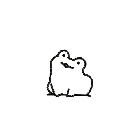 Small Tats, Frog Tattoos, Frog Drawing, Instagram Direct, Line Art Tattoos, Little Doodles, Cat Icon, Aesthetic Tattoo, Mini Drawings