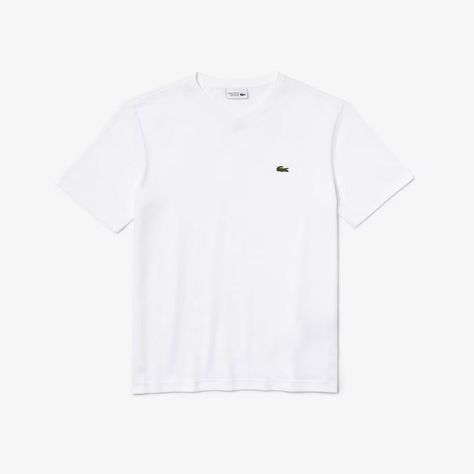 Camisa Lacoste, Mens Polo T Shirts, Lacoste Sport, Polo T Shirts, Casual T Shirts, White Undershirt, Mens Polo, Mens Tshirts, Mens Tops