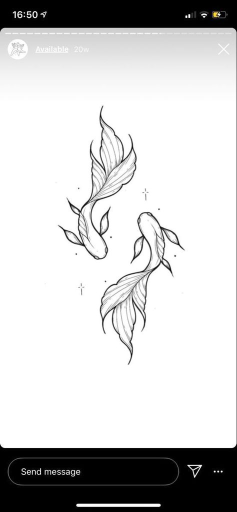 Pisces Tattoo Designs, Mario Tattoo, Pisces Tattoos, Muster Tattoos, Koi Tattoo, Tattoo Master, Petite Tattoos, Spine Tattoos For Women, Cute Tiny Tattoos