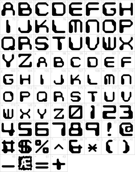 Futuristic Font Alphabet, Retro Futuristic Font, Y2k Fonts Alphabet, Cybercore Font, Techy Fonts, Matrix Font, Tech Fonts, Y2k Letters, English Font Design