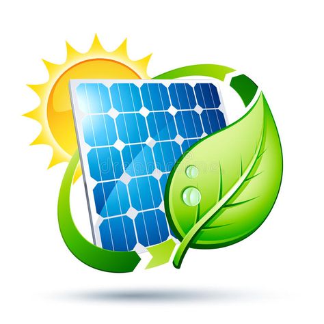 Solar panel illustration. Artistic illustration of a solar panel with sun, green , #Affiliate, #illustration, #Artistic, #Solar, #panel, #solar #ad Uses Of Solar Energy, Solar Energy Design, Energy Harvesting, Advantages Of Solar Energy, Photovoltaic System, Solar Power Panels, Solar Technology, Solar Generator, Solar Energy System