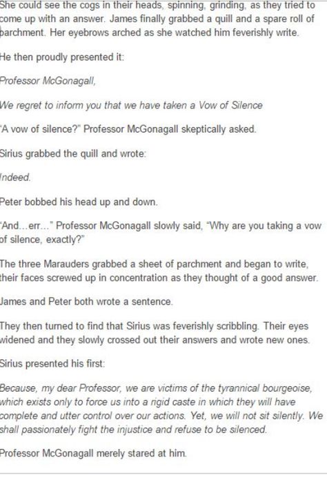 Professor Mcgonagall, Vow Of Silence, Yer A Wizard Harry, Harry Potter Headcannons, Harry Potter Jokes, Harry Potter Marauders, Harry Potter Obsession, Wizarding World Of Harry Potter, Harry Potter Series