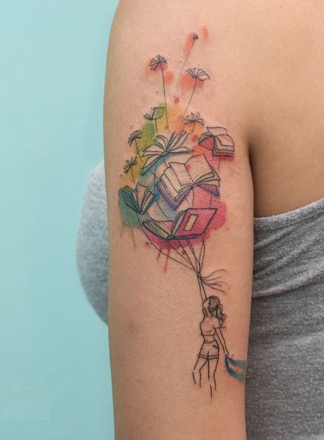 21 Tattoo, Bookish Tattoos, Iris Tattoo, Literary Tattoos, Tattoos For Lovers, Inspiration Tattoos, Sweet Tattoos, Disney Tattoo, Tatuaje A Color