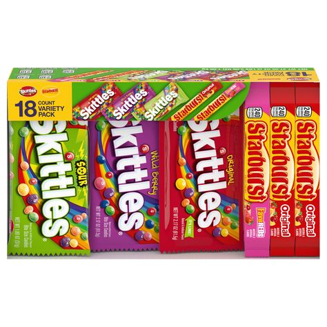 Skittles Candy, Berry Bites, Candy Flavors, Sour Skittles, Starburst Candy, Halloween Gift Baskets, Fruit Chews, Gourmet Food Store, Chewy Candy