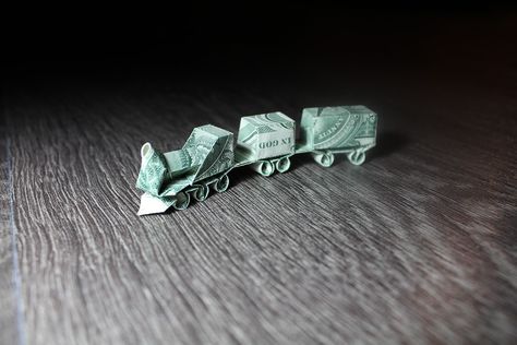 Origami Money Train Dollar Oragami, Easy Money Origami, Python Language, Learning Python, Basic Origami, Origami Turtle, Origami Money, Origami Elephant, Origami Techniques