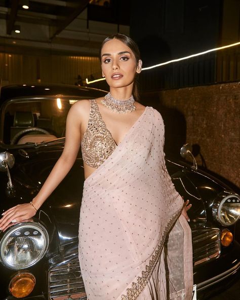 Manushi Chiller, Backless Gowns, Manushi Chillar, Manushi Chhillar, Bride Saree, Sister Of The Bride, Function Dresses, Indian Outfits Lehenga, Lehenga Designs Simple