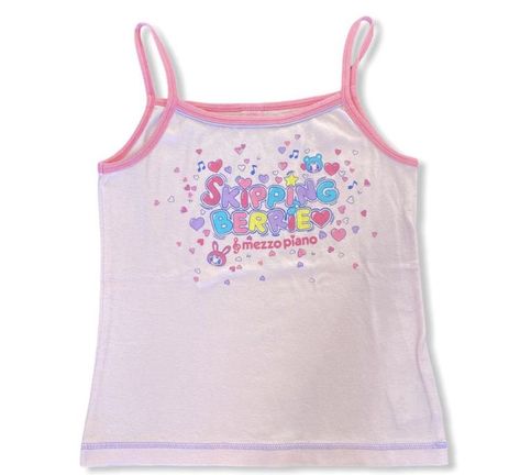 Sanrio Outfits, Sanrio Clothes, 2000s Fashion Outfits, J Fashion, Kawaii Clothes, 2000s Fashion, Dream Clothes, Kawaii Fashion, Cami Top