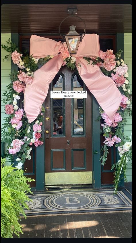 Bow Party, Bow Shop, Restaurant Interior, 1st Bday, 16th Birthday, Shop Signs, Entrance, Virginia, Party Decorations