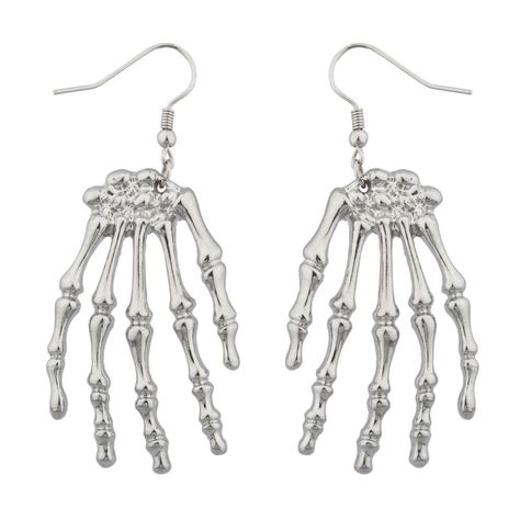 AmazonSmile: Lux Accessories Halloween Skeleton Hand Goth Drop Earrings: Toys & Games Bone Hand, Dolphin Jewelry, Goth Halloween, Costume Earrings, Jewelry Candles, Skeleton Hand, Discount Jewelry, Best Jewelry Stores, Fine Jewels