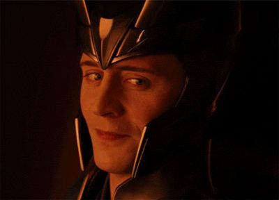 Loki Funny | Loki Smile, Loki Norse Mythology, Loki Gif, Avengers Quotes, Thor 1, Avengers Imagines, Smile Gif, Avengers Cast, Marvel Villains