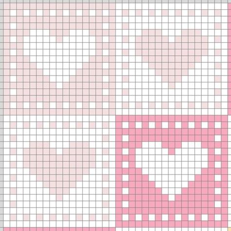 Crochet Blanket C2c, Crochet Heart Blanket, C2c Crochet Pattern, Graph Crochet, Crochet Heart Pattern, Pixel Crochet, Corner To Corner, Tapestry Crochet Patterns, Pola Kristik