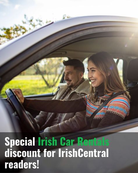 Irish Car Rentals, celebrating 40 years of excellence, has an exclusive discount for IrishCentral readers! 🚗 ☘️ 

Find out how you can save on your vacation to Ireland in 2025! Irish Car, Best Of Ireland, Dublin Airport, Castles In Ireland, Irish Language, Wild Atlantic Way, Car Rentals, Irish Heritage, Traditional Music