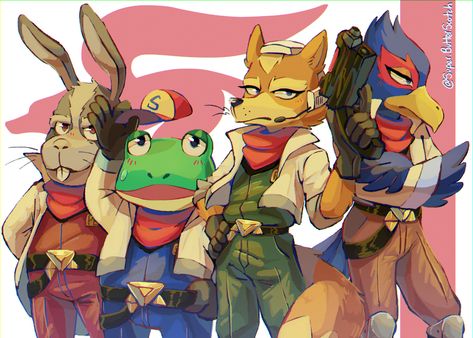 star wolf | Tumblr Star Wolf, Fox Mccloud, Super Smash Bros Brawl, Wolf Team, Video Game Fan Art, Star Fox, Nintendo Art, Cartoon Crossovers, Character Design Male