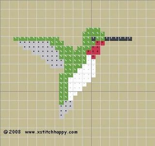 Colibri Embroidery Patterns Cross Stitch, Native Beading Patterns, Tiny Cross Stitch, Flower Cross, Loom Pattern, Cross Stitch Bird, Mini Cross Stitch, Cute Cross Stitch, Cross Stitch Cards