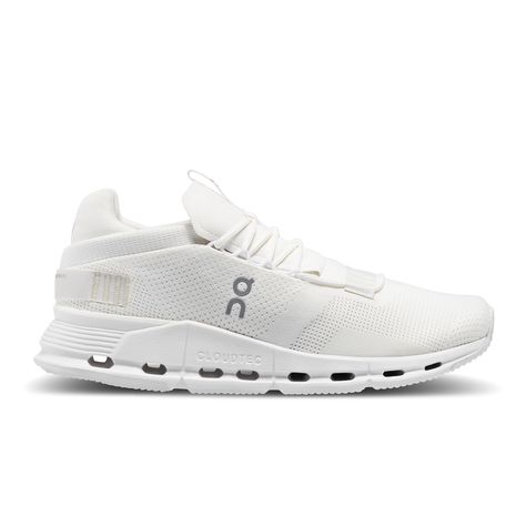 On Cloud Cloudnova, On Cloud Shoes Cloudnova, All White On Clouds, Cute On Clouds, On Cloud Shoes Running Women White, On Running Shoes Cloud Men, Cloud Shoes, Capsule Closet, Womens Running