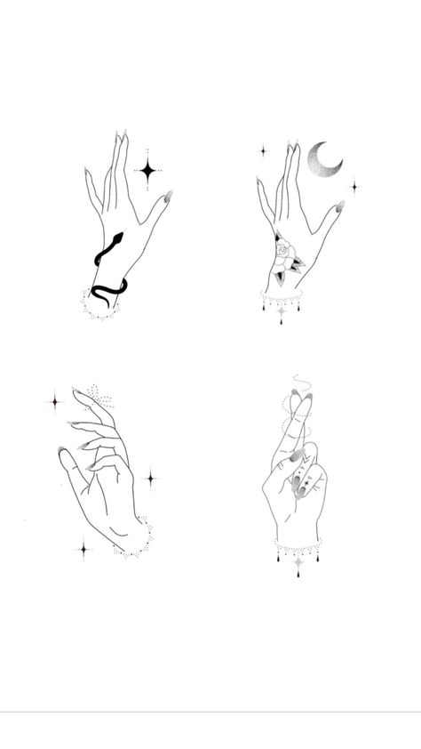 Magical Hands Tattoo, Moon And Hand Tattoo, Crystal Line Drawing, Hand And Moon Tattoo, Hand Holding Stars Tattoo, Magic Hands Tattoo, Witchy Tattoo Ideas Small Simple, Magic Hand Tattoo, Hand Outline Tattoo