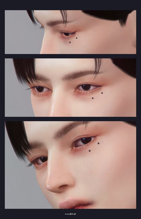 MMSIMS Eyelash v6 | MMSIMS on Patreon Sims 4 Piercings, Sims 4 Cc Eyes, The Sims 4 Skin, Pelo Sims, The Sims 4 Packs, Sims 4 Cc Makeup, Sims 4 Cc Skin, Sims 4 Body Mods, Tumblr Sims 4