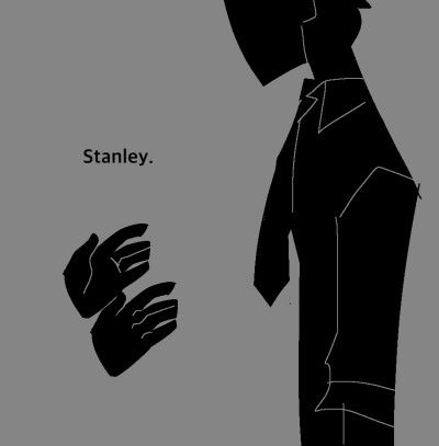 Stanley Parable Narrator Fanart, Narrator Fanart, Stanley Parable Narrator, The Stanley Parable Narrator, The Stanley Parable, Osmosis Jones, Stanley Parable, Little Misfortune, Guy Names