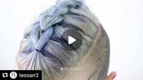 beauty by mairim on Instagram: "#Repost @tessarr3 (@get_repost) ・・・ Sweetiess!!💕 New YouTube video is now LIVE! on my channel! 🎥 Dragon Hair Braid Tutorial ✨ LINK IN BIO! ✨You get to listen to my awesome voice overrrrrrrrr ;) yay! @tessarr3 . . Song: Wait - Love Beans . . YouTube.com/tessarrgoad . . #hair #hairstyles #cool #braids #men #fashion #style #moda #modamasculina #amigos #look #lookdodia #beauty #ootdindo #awesome #mensfashion #menshair" Dragon Braids Tutorial, Dragon Hair Braid, Dragon Braid Men, Dragon Braid Tutorials With Extensions, Dragon Braid Tutorials, Mens Viking Braids Short Hair, Jaded Braids Tutorial, Hair Braid Tutorial, Dragon Braid Mohawk