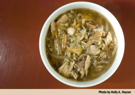 Grouse Soup with Wild Rice by Hank Shaw. Especially good to throw game meat that is all shot up in a soup dish, since it wouldn't be a pleasant looking braise or roast. Grouse Recipes, Wild Rice Recipes, Deer Meat, Soup Dish, Wild Game Recipes, Wild Rice Soup, Wild Rice, Game Food, Foods To Eat