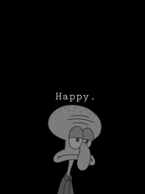 Okhtapos Wallpaper, Squidward Wallpaper Mood, Tired Wallper, Squidward Wallpaper, No Wallpaper, Sassy Wallpaper, Image Swag, Cute Black Wallpaper, Swag Cartoon