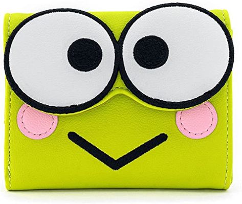 Hello Kitty Keroppi, Sanrio Keroppi, Hello Kitty Videos, Hello Kitty Characters, Eye Details, Branded Wallets, Hello Kitty My Melody, Retail Market, Hello Kitty Items