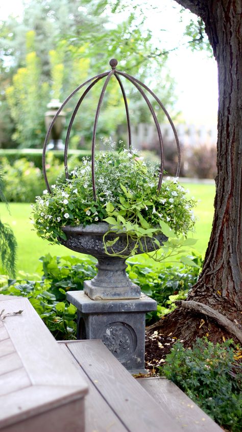 Have you ever finished a garden project and decided, "I just don't love it?" That's ok, it's not too late! This fun video will help you rethink a few details to help you find the right garden answers. http://emfl.us/v_Md Garden Urns, Flower Garden Design, Have Inspiration, Garden Containers, The Secret Garden, Beautiful Flowers Garden, French Garden, Garden Cottage, Garden Ornaments