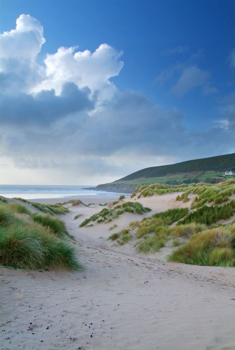 Saunton Sands | North Devon | Devon - Beaches, Coast, Coastline and Sand dunes - Landscape Photo Picture Image - Neville Stanikk Photography Seaside Images, Devon Beaches, Saunton Sands, Beach England, British Coastline, British Beach, Seaside Photography, Devon Beach, Beach Dunes