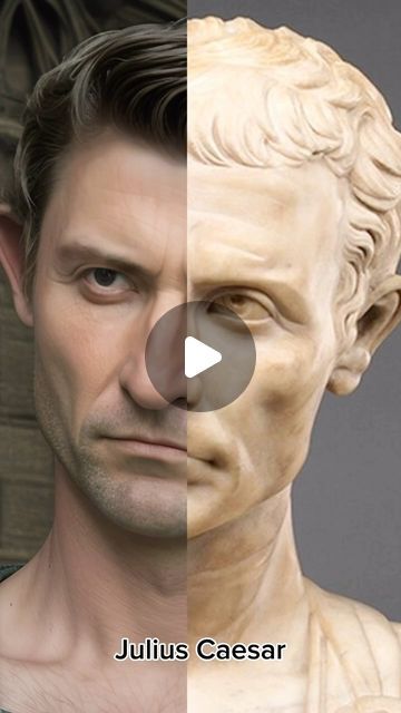 Roman Empire Art, Roman Statues, Facial Reconstruction, Rome History, Portrait Practice, Ancient Roman Art, Content Video, Constantine The Great, Roman Statue