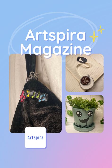 A new digital magazine on our Brother Exclusive app, Artspira just dropped! Check out how you can make an embroidered musical note brooch, a coffee break bookmark & many other fun projects on the app! Tap through to learn more. #SewingProjects #EmbroideryProjects #EmbroideryDesign #FreeEmbroidery #SewingProjects #Artspira #BrotherSews #BrotherAtYourSide Artspira App, Life Edit, Musical Note, Free Embroidery, Embroidery Projects, Digital Magazine, Coffee Break, Fun Projects, A Coffee