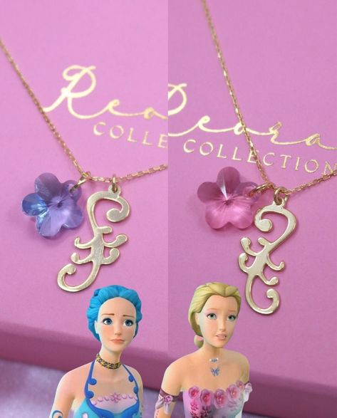 Crest Of Courage Barbie, Dreams Come True Aesthetic, Elina And Nori, Barbie Movie Dresses, Crest Of Courage, Barbie Bracelet, Turkey Necklace, Fairytopia Mermaidia, True Aesthetic