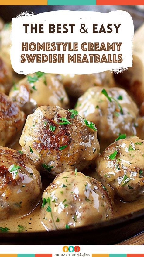 Homestyle Creamy Swedish Meatballs Swedish Sauce For Meatballs, Christmas Meatballs Taste Of Home, Swedish Meatball Recipe With Cream Of Mushroom Soup, Turkey Meatballs Cream Sauce, Best Swedish Meatballs Ever, Swedish Meatballs No Sour Cream, Frozen Swedish Meatball Recipe, Cream Of Mushroom Swedish Meatballs, The Best Swedish Meatballs