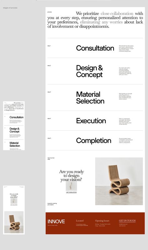 Interior Design Studio Brand Identity, Swiss Design Website, Interior Design Studio Branding, Interior Design Website Inspiration, Construction Graphic Design, About Us Web Design, Interior Website Design, About Page Web Design, Graphic Design Portfolio Website