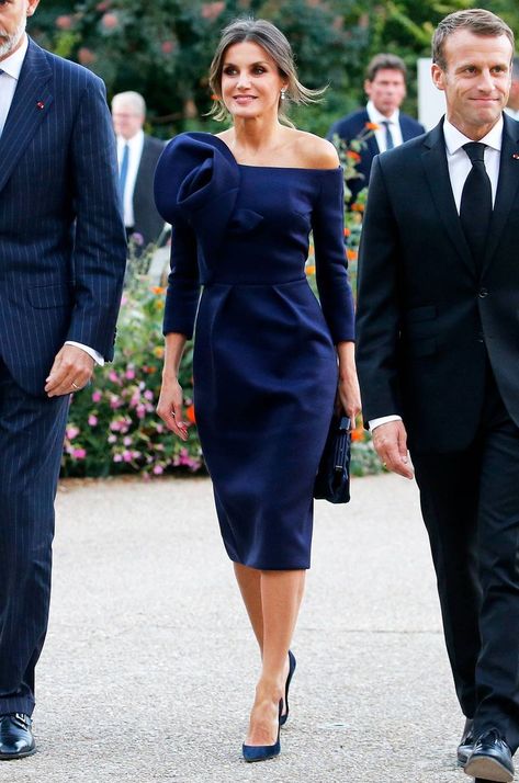 Princesa Anne, Blue Mother Of The Bride, Regal Style, Princess Letizia, Girls Attire, True Summer, Dramatic Classic, Style Royal, Estilo Real