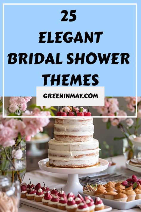 Bridal shower themes can turn a wedding shower celebration into a fun, unique and unforgettable event. In this blog post, we’ll explore 25 fun and unique bridal shower themes that promise to inspire hosts and delight future brides. Coworker Bridal Shower Ideas, 2025 Bridal Shower Themes, Unique Wedding Shower Themes, Elegant Wedding Shower Ideas, Office Bridal Shower Ideas, Themed Bridal Shower Party Ideas, Classy Bridal Shower Themes, Old Money Bridal Shower Ideas, Spring Wedding Shower Ideas