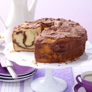 Cinnamon Coffee Cake Recipe Coffee Cake Recipes Easy, Resipi Kek, Cinnamon Coffee Cake, Sour Cream Coffee Cake, Coffee Cake Recipe, French Chocolate, Cinnamon Coffee, Coffee Cakes, Coffee Cake Recipes