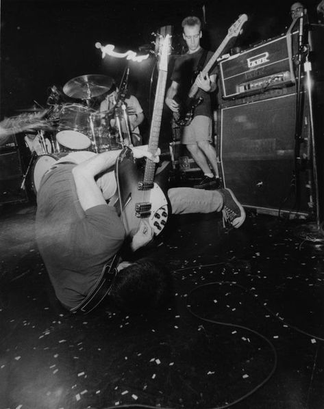 Fugazi, Sanctuary Theater, Washington, DC 4/04/92 - Photo © by Pat Graham Fugazi Poster, Fugazi Band, Ian Mackaye, Teen Music, Minor Threat, Underground Music, Slow Dance, Hardcore Punk, Band Pictures