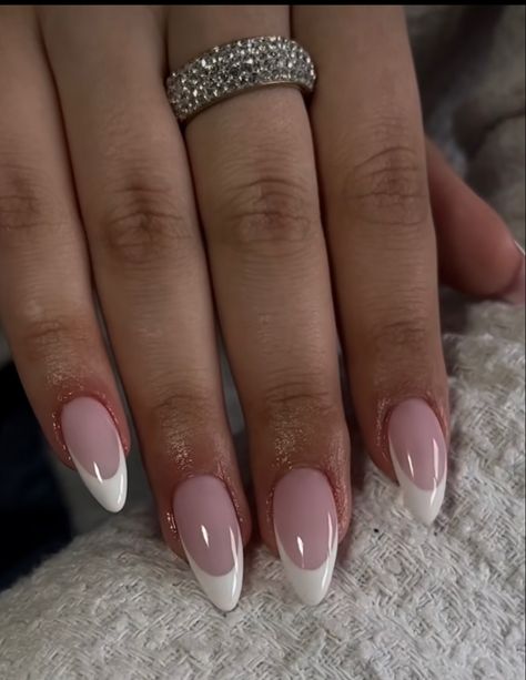 Concert Nails, Polygel Nails, Her Nails, Simple Acrylic Nails, French Acrylic Nails, Classy Acrylic Nails, Classic Nails, Tip Nails, Soft Nails