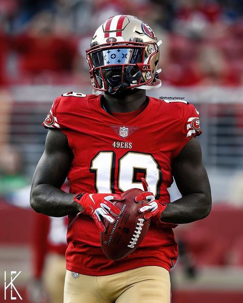 Debo Samuel 49ers, Debo Samuel 49ers Wallpaper, 49ers Wallpaper, Tuff Pics, Sf Niners, 49ers Pictures, Football Clips, Deebo Samuel, American Football Uniforms