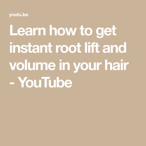 Adding Volume To Your Hair Roots, Root Volume, Side Part Hairstyles, Color Wow, Roots Hair, Volume Hair, Big Hair, Dry Hair, Fine Hair