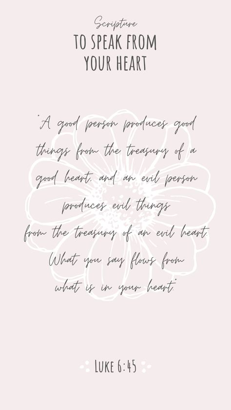 Luke 6:45 Quotes, Luke 6 45, Luke 19:45-48, Luke 7:36-50, Love Them Anyway Luke 23:34, Luke 1:46-47, Dear Diary Quotes, Florence Scovel, Bible Teaching