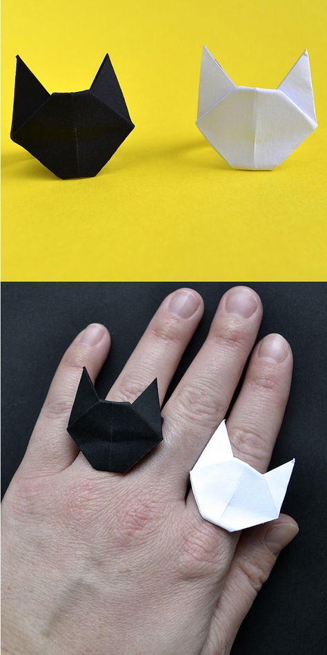 Origami cat instructions