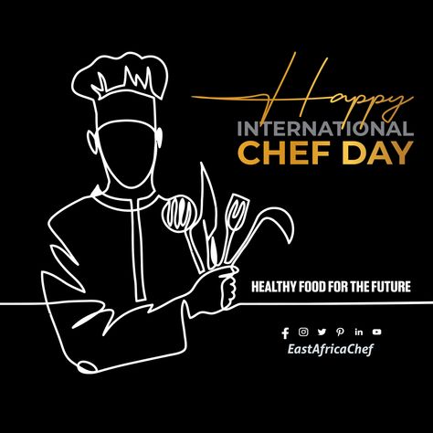 International Chef Day Images, Chef Day International, Happy International Chef Day, International Chef Day, Chef Day, Cocktail Book Design, Chef Images, Chef Pictures, World Chef