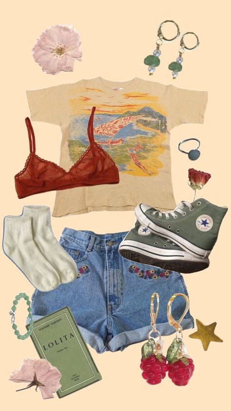 Check out silly__bug's Shuffles summer outfit inspo! Shuffles Summer, Mode Hippie, Aesthetic Green, Swaggy Outfits, Mode Inspo, Hippie Outfits, Mode Inspiration, Lookbook Outfits, Dream Clothes