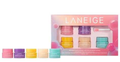 Laneige Midnight Minis Lip Sleeping Mask Set Is Only $19 Bucks - Musings of a Muse Preppy Makeup, Laneige Water Sleeping Mask, Laneige Lip, Sephora Skin Care, Holiday 2022, Laneige Lip Sleeping Mask, A Muse, Lip Set, Lip Sleeping Mask